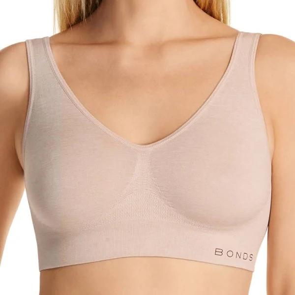 Bonds Seamfree Crop Bra; Style WVLHY | Neutral | XL | Size XL
