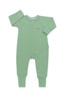 Bonds Waffle Zip Wondersuit in Granny Green Size: 3-6 Months