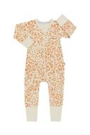 Bonds Waffle Zip Wondersuit - Lets Get Loud Sesame Seed