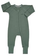 Bonds: Waffle Zip Wondersuit - Washed Khaki (Size 00)