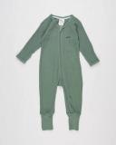 Bonds: Waffle Zip Wondersuit - Washed Khaki (Size 00)