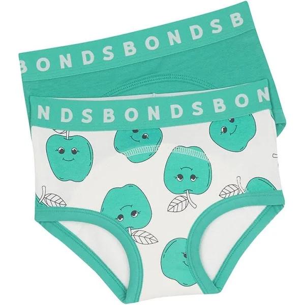 Bonds Whoopsies Toilet Training Undies 2 Pack - Candy Apple Green