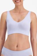 Bonds Women's Comfy Seamfree Crop - Purple - Size Small
