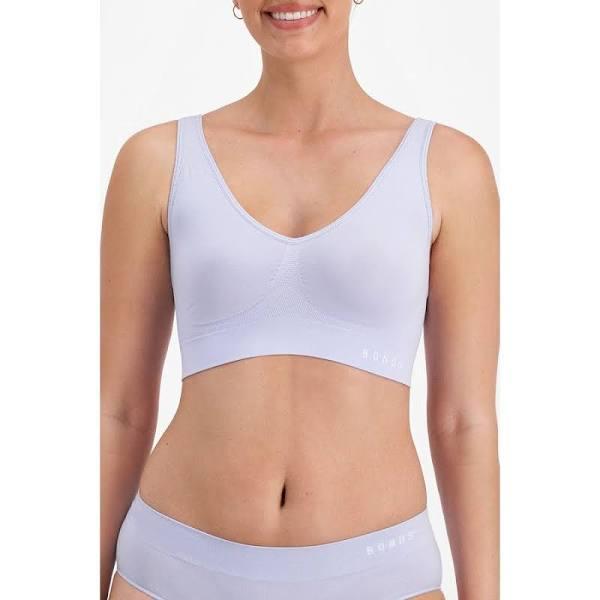 Bonds Women's Comfy Seamfree Crop - Purple - Size XS