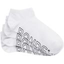 Bonds Womens Logo Light Low Cut Socks 4 Pack - White Base
