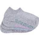 Bonds Womens Logo Light No Show 4 Pack Size: 3-8