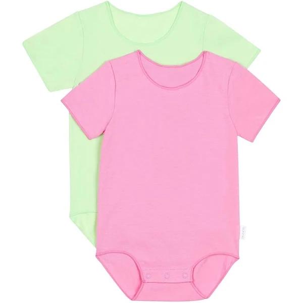Bonds Wonderbodies Short Sleeve Bodysuit 2 Pack Size: 6-12 Months