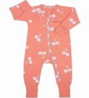 Bonds Wondercool Eyelet Zip Wondersuit - Seaside Waves Macadamia