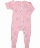 Bonds Wondercool Eyelet Zip Wondersuit - Seaside Waves Macadamia