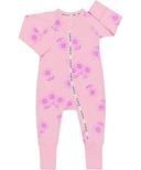 Bonds Wondercool Eyelet Zip Wondersuit - Seaside Waves Macadamia