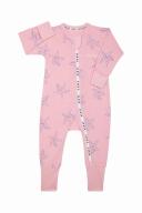 Bonds Wondercool Eyelet Zip Wondersuit - Starfish Cool Pink