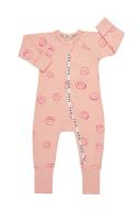 Bonds Wondercool Eyelet Zip Wondersuit - Wondersmile Pink