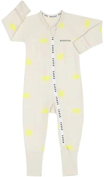 Bonds Wondercool Zip Wondersuit Rise and Shine in Yellow 0000