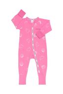 Bonds: Wondercool Zip Wondersuit - Wondershell Pink (Size 000)