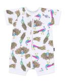 Bonds Zip Romper - Princess Peacock White