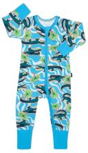 Bonds Zip Wondersuit - Croc Atack Blue