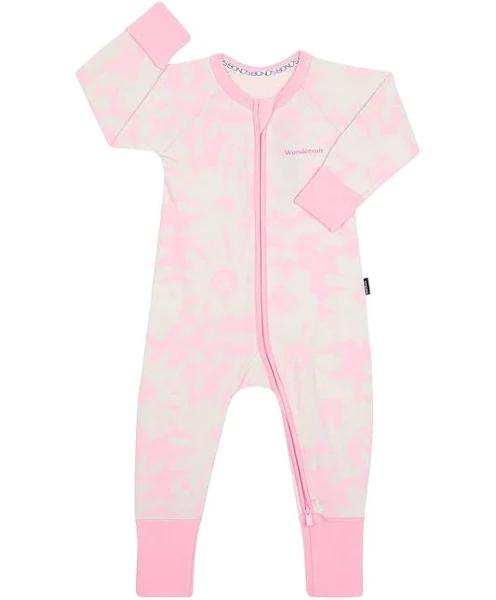 Bonds Zip Wondersuit - Daisy-Ing Mini Pink