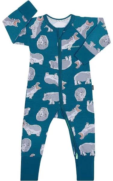 Bonds Zip Wondersuit - Hippo (Size 2)