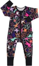 Bonds Zip Wondersuit - Holiday Superstar Black