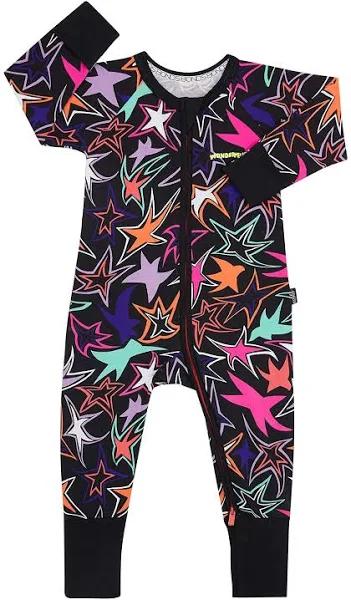 Bonds Zip Wondersuit - Holiday Superstar Black