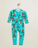 Bonds Zip Wondersuit in Joyful Reindeers Martian Glow Size: 18-24 Months