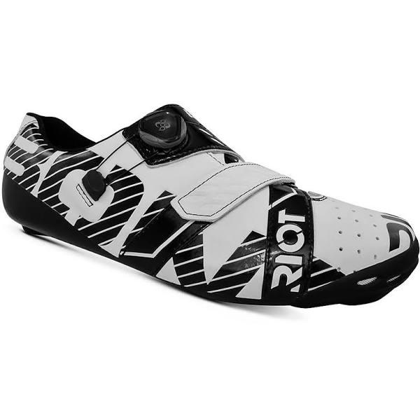 Bont Cycling Riot+ Boa Road Shoes White/Black Size 44.5