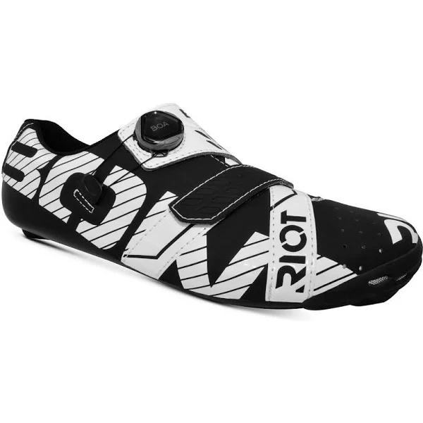 Bont Riot Road+ Cycling Shoe (BOA) - Black/White