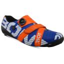 Bont Riot Road Plus Cycling Shoes (Wide Fit) 44W Cycling Shoes Midnight/Mega Crimso