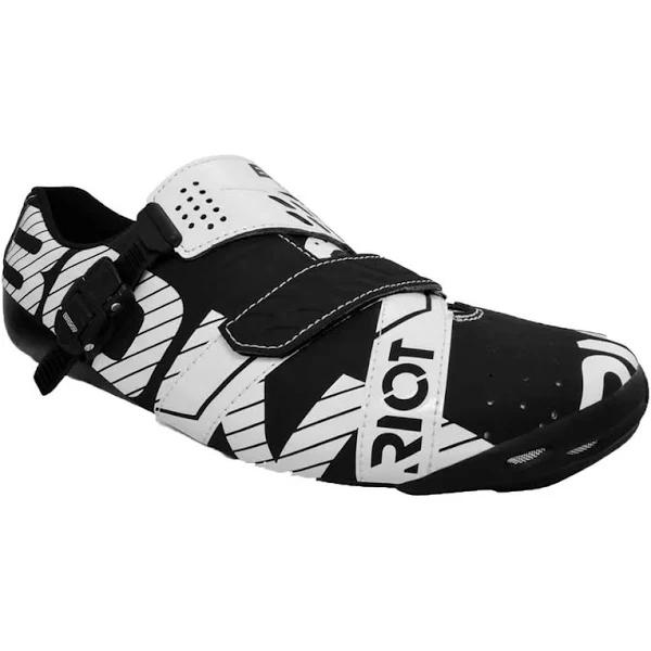 Bont Riot Road Shoes - EU 44 - Black/White