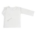 Boody Baby Long Sleeve Top Chalk/Rose Stripe 12-18