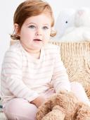 Boody Bamboo Baby Long Sleeve Top Chalk (12-18 Mths)