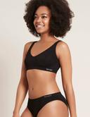 Boody Organic Bamboo Shaper Bra Black - Medium Pack