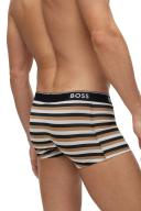 Boss 3 Pack Design Boxer Shorts, Size 2XL, Beige