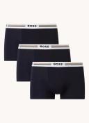 Boss 3 Pack Revive Boxer Shorts, Size XL, Blue