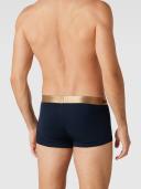Boss Bodywear 2 Pack Metallic Boxer Trunks - Black & Red