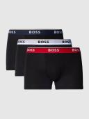 Boss Bodywear 3 Pack Power Boxer Trunks - Black
