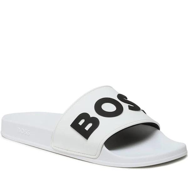Boss Kirk Men's Sliders - White