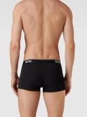 Boss Logo Trunks (Pack of 3) - Black - M