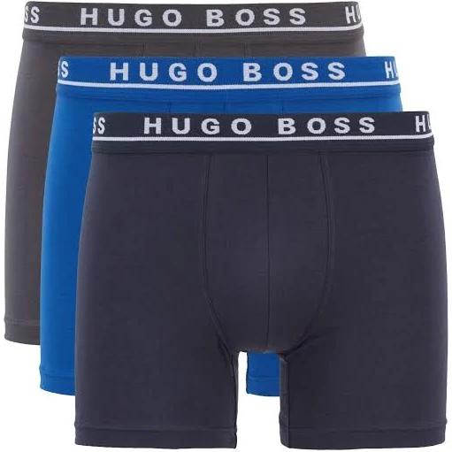 Boss Logo Trunks (Pack of 3) - Multi - M