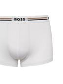 Boss Logo Trunks (Pack of 3) - White - L