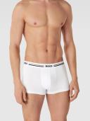 Boss Logo Trunks (Pack of 3) - White - L