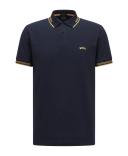 Boss Men's Paul Curved Logo Polo Shirt