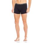 Boss Men's Underwear, Cotton Trunk 3 Pack - Charcoal/Black/Light Grey