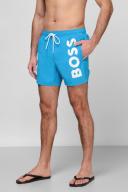 Boss Octopus Swim Shorts Blue