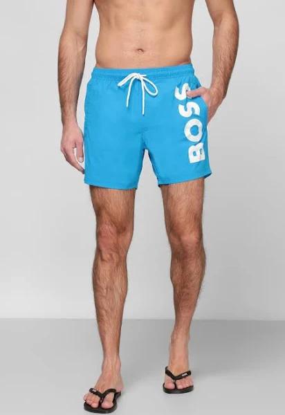 Boss Octopus Swim Shorts Blue