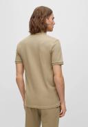 Boss Orange Passenger Cotton-Jersey Polo Shirt - S