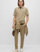 Boss Orange Passenger Cotton-Jersey Polo Shirt - S
