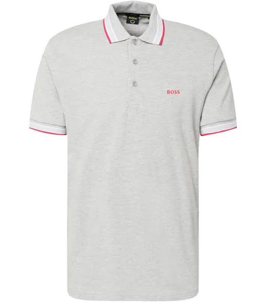 Boss Paddy Polo Grey L Man 50468983-060-L