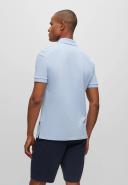 Boss Pallas Short Sleeve Polo Blue 2XL Man 50468301-450-XXL