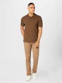 Boss Pallas Short Sleeve Polo Brown XL Man 50468301-361-XL
